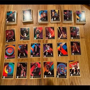 Skybox 1990 basketball card lot.